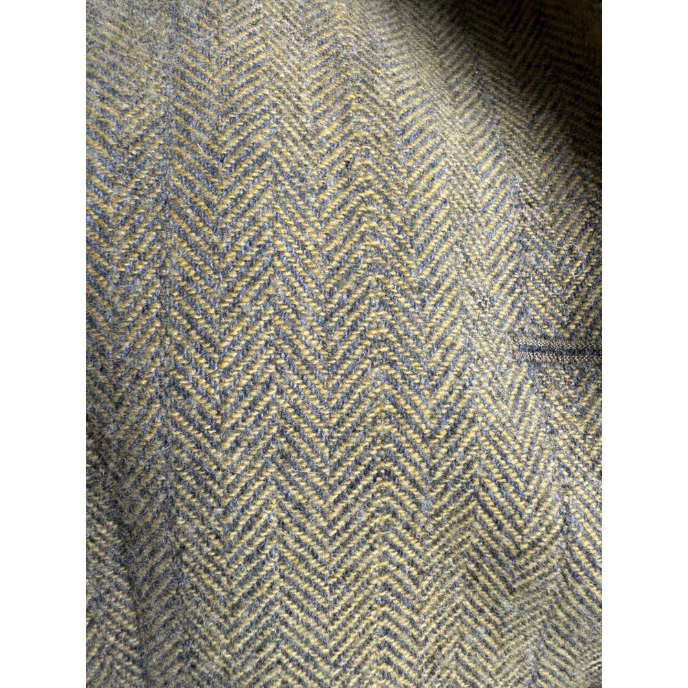 Jigsaw Cashmere Wool Herringbone Tweed Blazer Jacket Tailored Medium - Picture 7 of 10